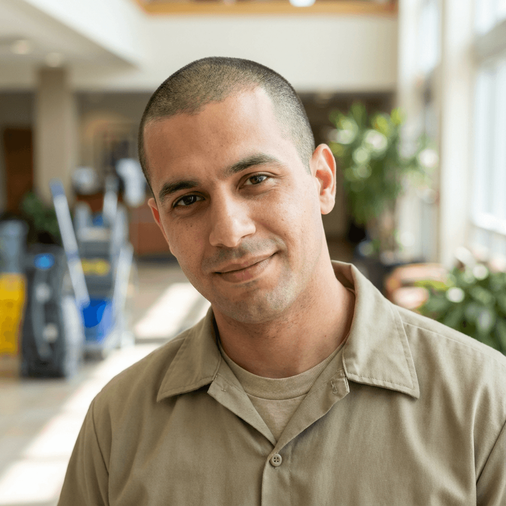 Male customer in his mid 40s